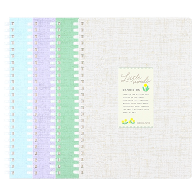 国誉木野梦境系列软线圈装订本b5