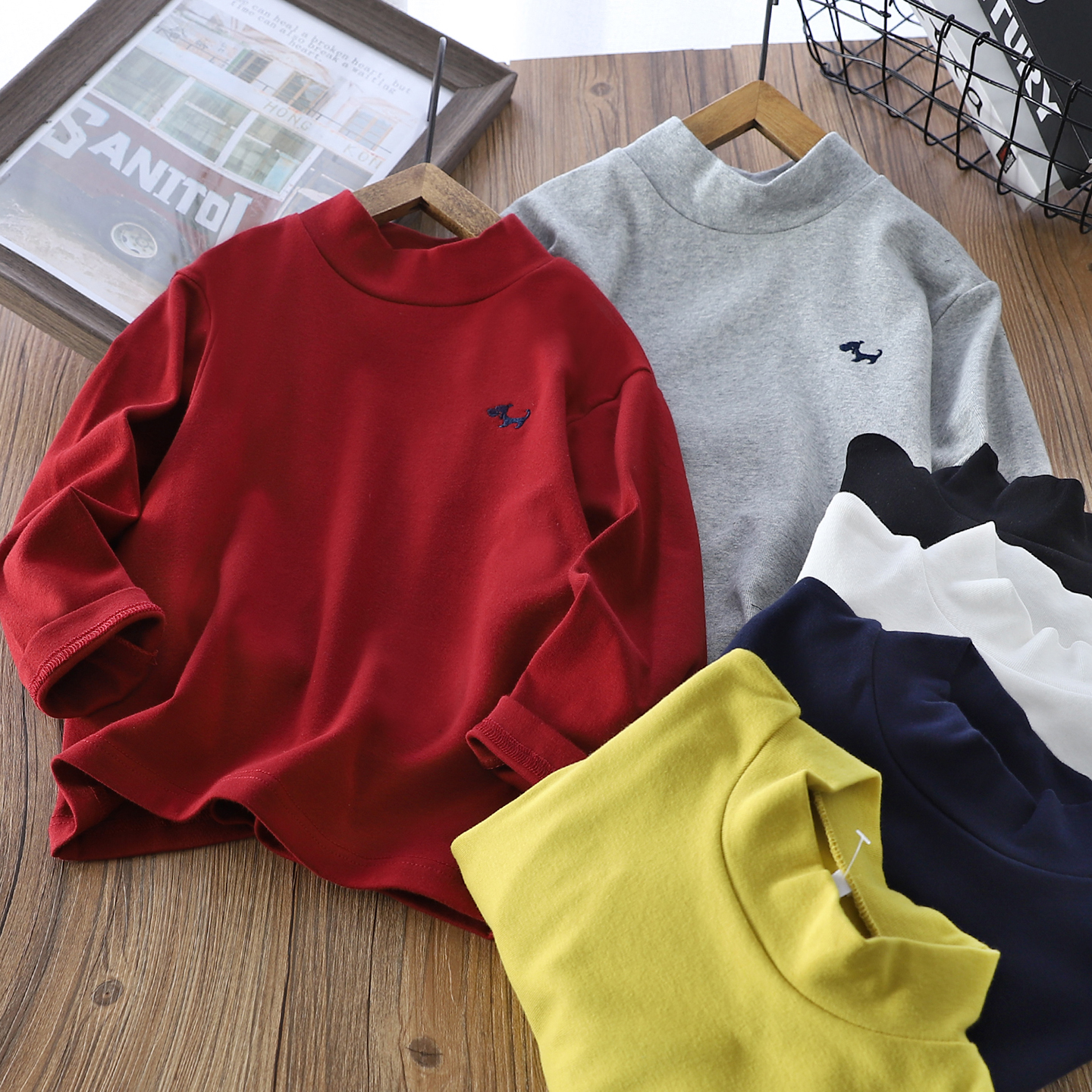 男童纯棉打底衫秋冬2025新款