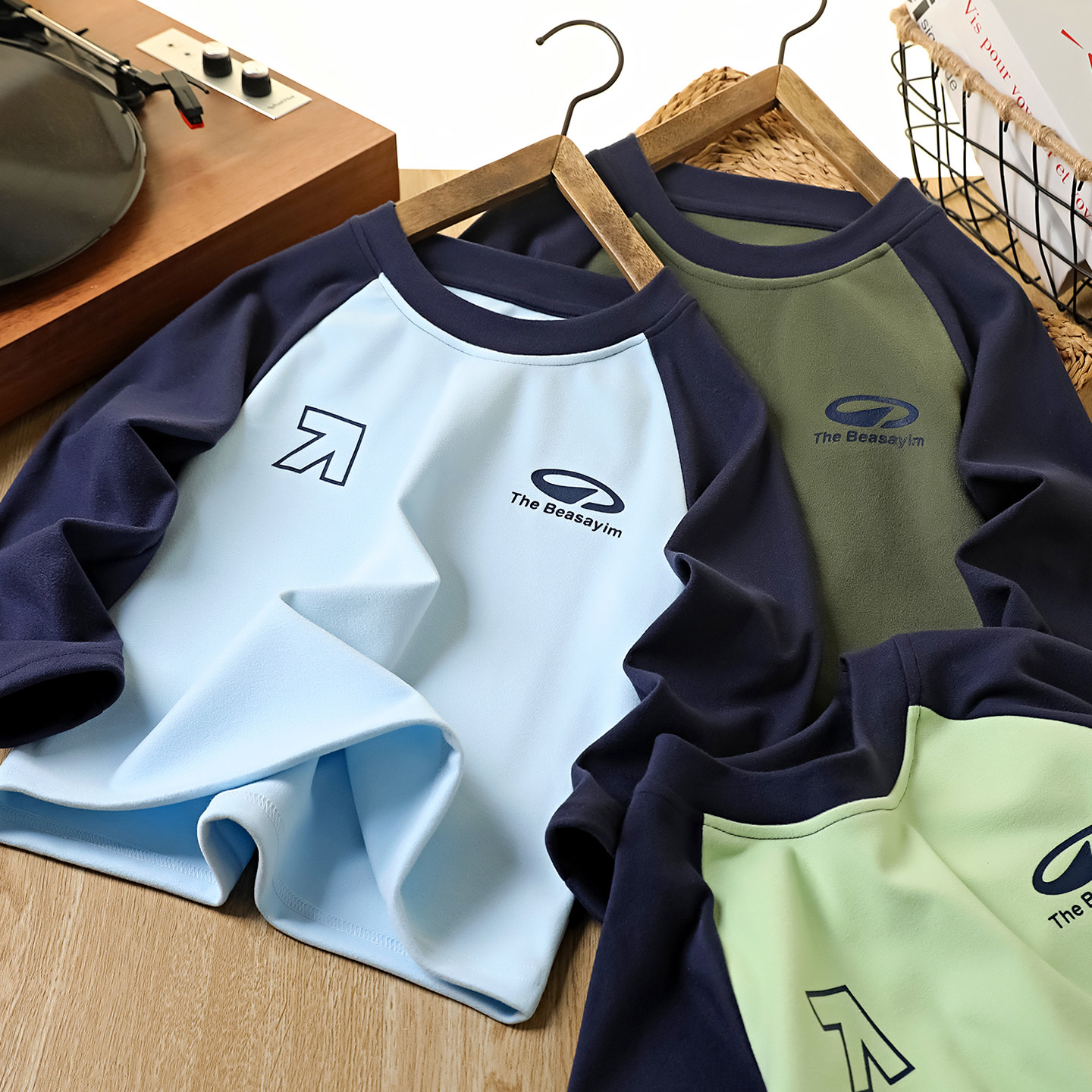 男童长袖T恤秋冬2025新款儿童德绒打底衫中大童洋气插肩袖上衣潮,童装/婴儿装/亲子装,T恤,淘宝优惠券,粉丝福利购,淘宝优惠卷