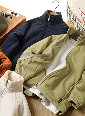 男童棉服外套秋冬装2025新款儿童加厚保暖上衣中大童防风帅气棉袄