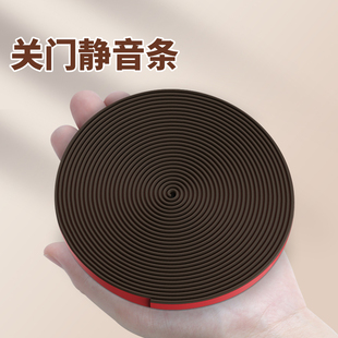 门缝防撞静音条大门缝隙填塞防尘胶条铝合金门窗减震消音密封胶条