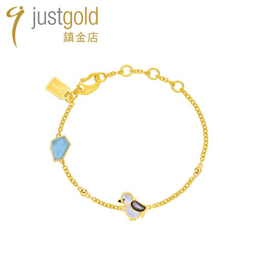 justgold镇金店手链冰川珍奇