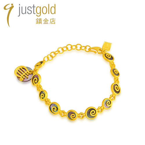 justgold镇金店天籟之音手链