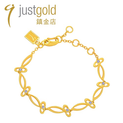 真金情依镇金店黄金手链