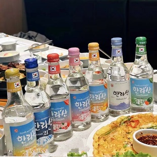 汉拿山烧酒乳酸菌味利口酒12度女士低度韩国原瓶进口多口味蒸馏酒
