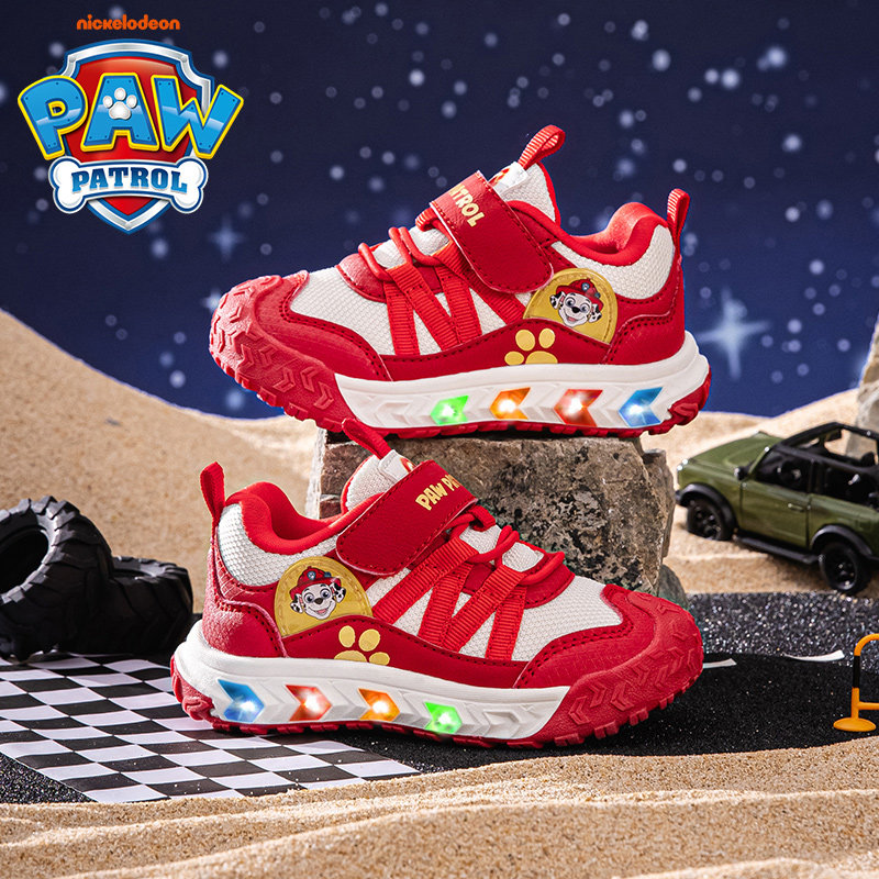 汪汪队春秋新款幼儿园宝宝运动鞋闪灯学步鞋男女童耐磨儿童户外鞋,童鞋/婴儿鞋/亲子鞋,儿童户外鞋,淘宝优惠券,粉丝福利购,淘宝优惠卷