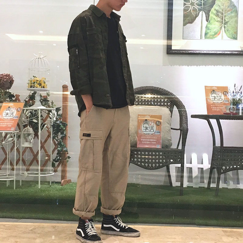 WASSUP Washed Twill Dungaree宽松基础多口袋二代工装长裤在类目 男装, 休闲裤中 - 来自Buy2taobao.com提供专业的淘宝代购服务