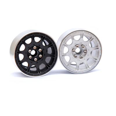 莽牛MN999 2.2寸仿真金属锁胎夹胎轮毂 TRX4 90046通用2.2寸轮毂