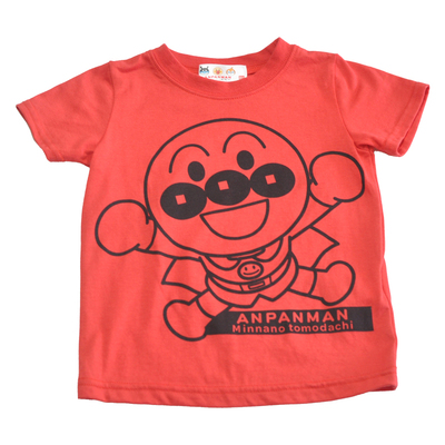 女宝圆领卡通风甜美柔软打底T恤