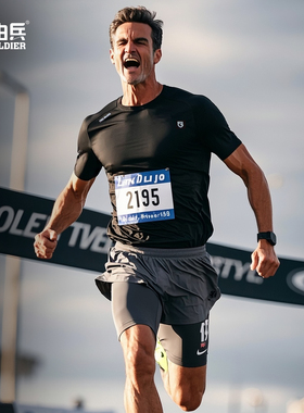 51783风翼男东丽快干圆领短袖夏季户外冰丝弹力运动透气速干T恤