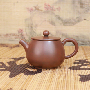 钦州坭兴陶桶金壶大口壶直桶金壶原矿紫泥工艺中式茶壶功夫茶具