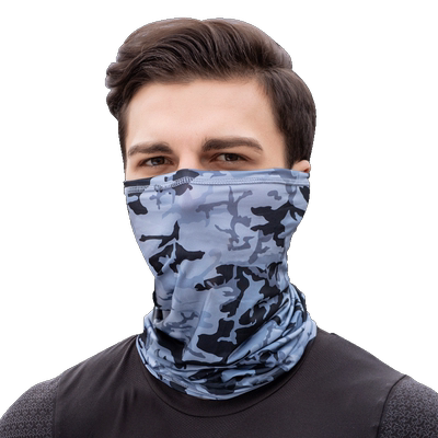 冰丝薄款脖套防晒男骑行面罩钓鱼男跑步围脖透气魔术头巾夏季套装