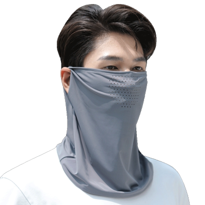 夏季防晒冰丝透气孔面罩