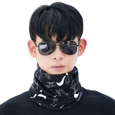 秋冬抓绒围脖帽子面罩保暖防风