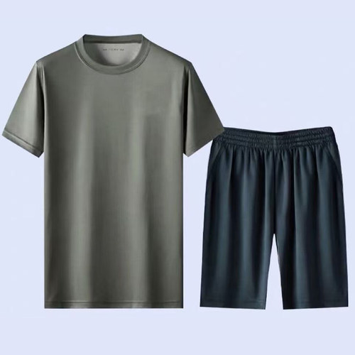 正品原厂体能训练服短袖套装户外运动速干体能服短袖上衣短裤t恤
