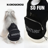 丑丑2025秋冬新款 户外马甲德绒复合内里狗狗衣服胸背可牵引小型犬