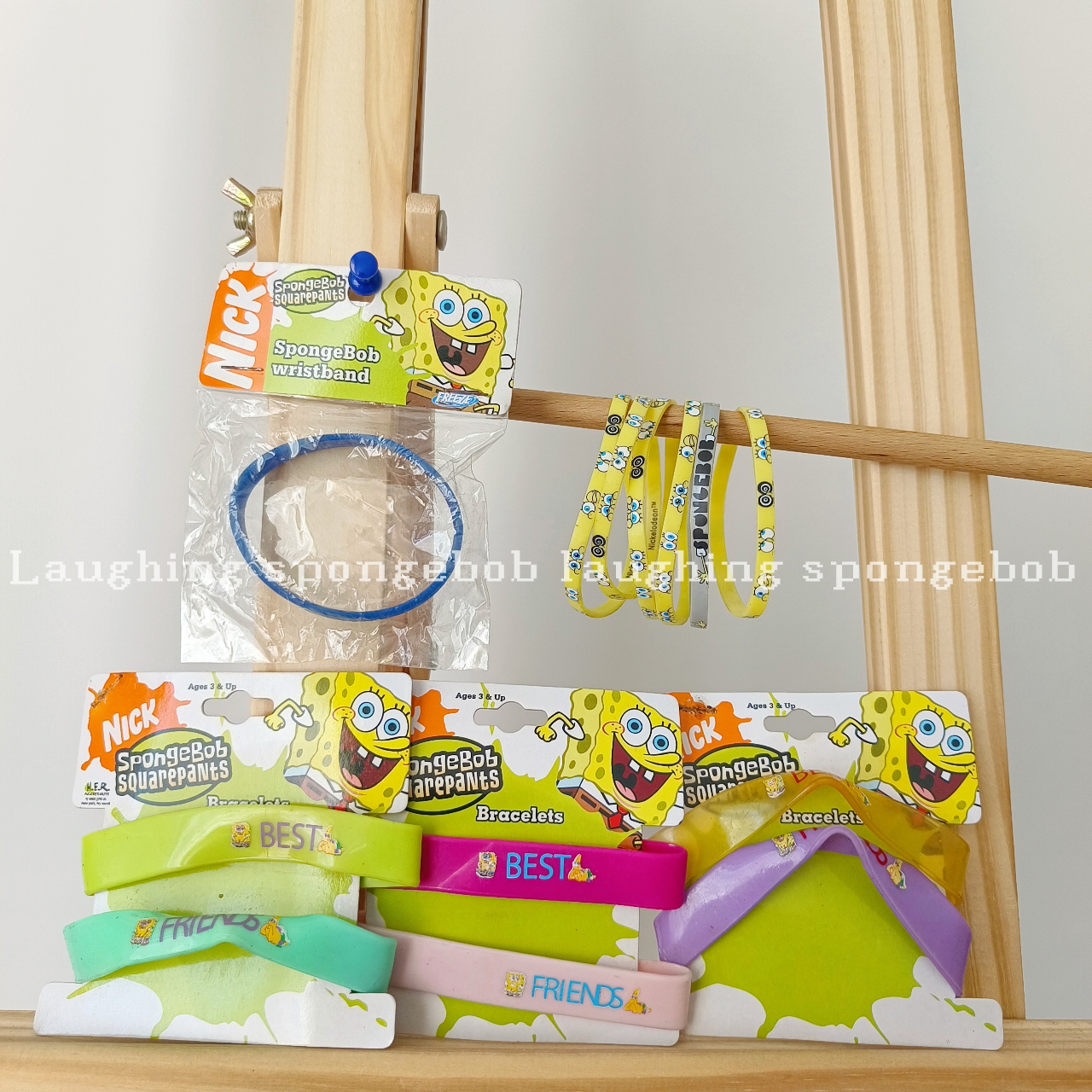 正版运动手环装饰海绵宝宝