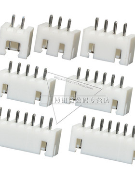 XH2.54mm直针座2P 3 4 5 6 8 10-20Pin直针插座接插件连接器端子