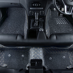 专用VW Tiguan大众福士途观右軚右舵右肽右驾驶汽车脚垫地垫港版