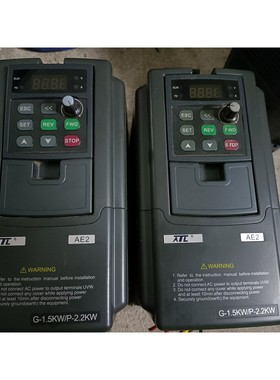 爱德利AE2-4T0015G/0022P变频器,通电试了功能 议价