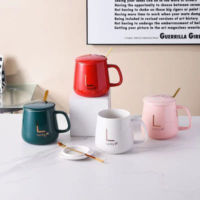 陶瓷女生男生马克杯陶瓷水杯