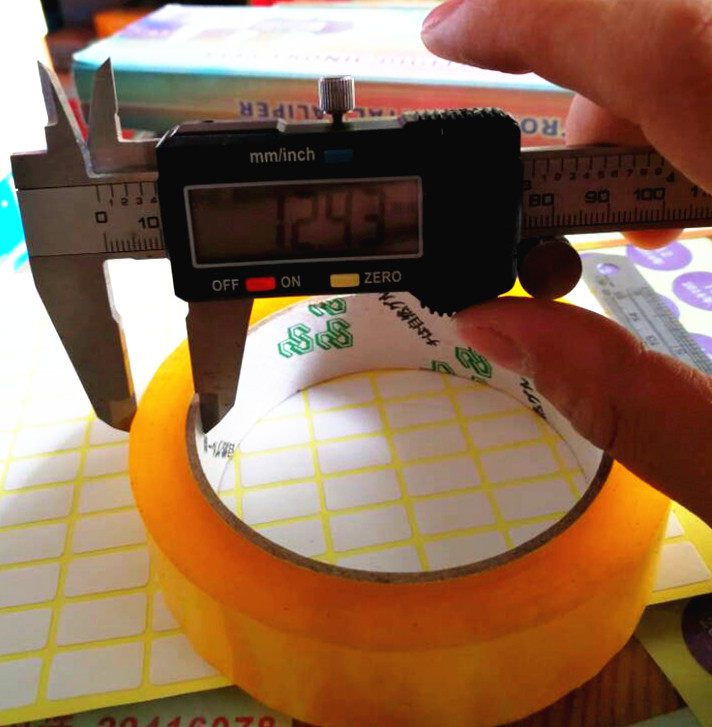 2寸半透明胶2.5寸胶 55MM宽胶纸24MM包装用品打包胶带高粘性胶布