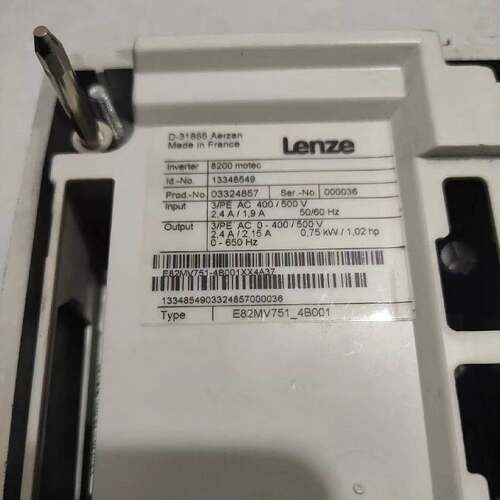 【汇盈传感器】供应Lenze伦茨变频器 E82MV751-4B001 质保一年实