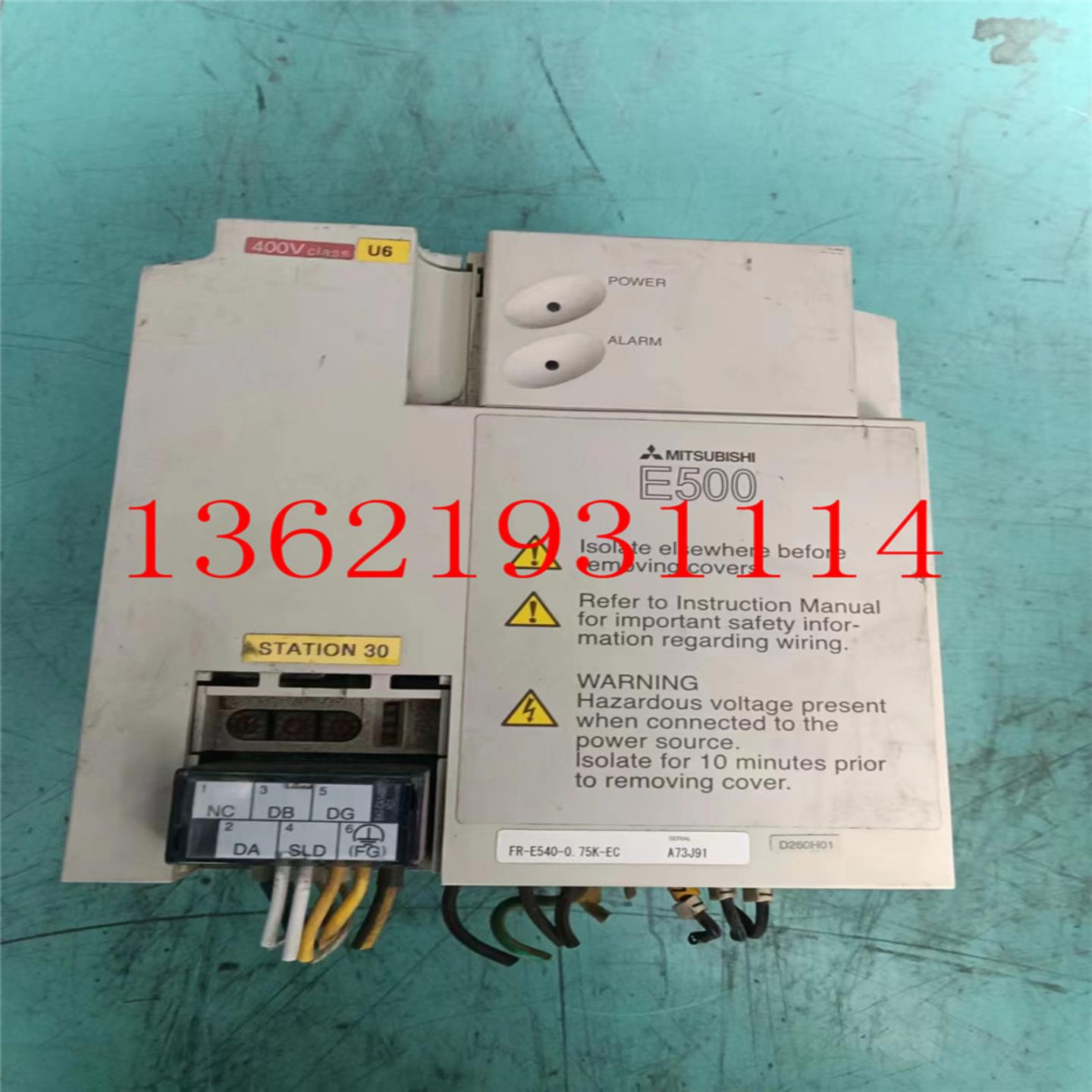 三菱变频器 FR-E540-075K-EC 075KW  实物拍摄 功能包好 询价