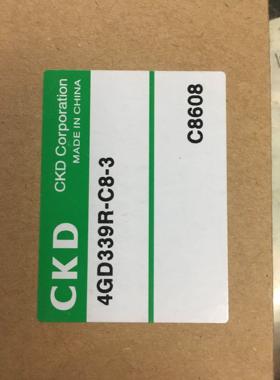 CKD电磁阀4GD339R-C8-3/4GD229R-C8-3全新原装真品DC24秒发货议价