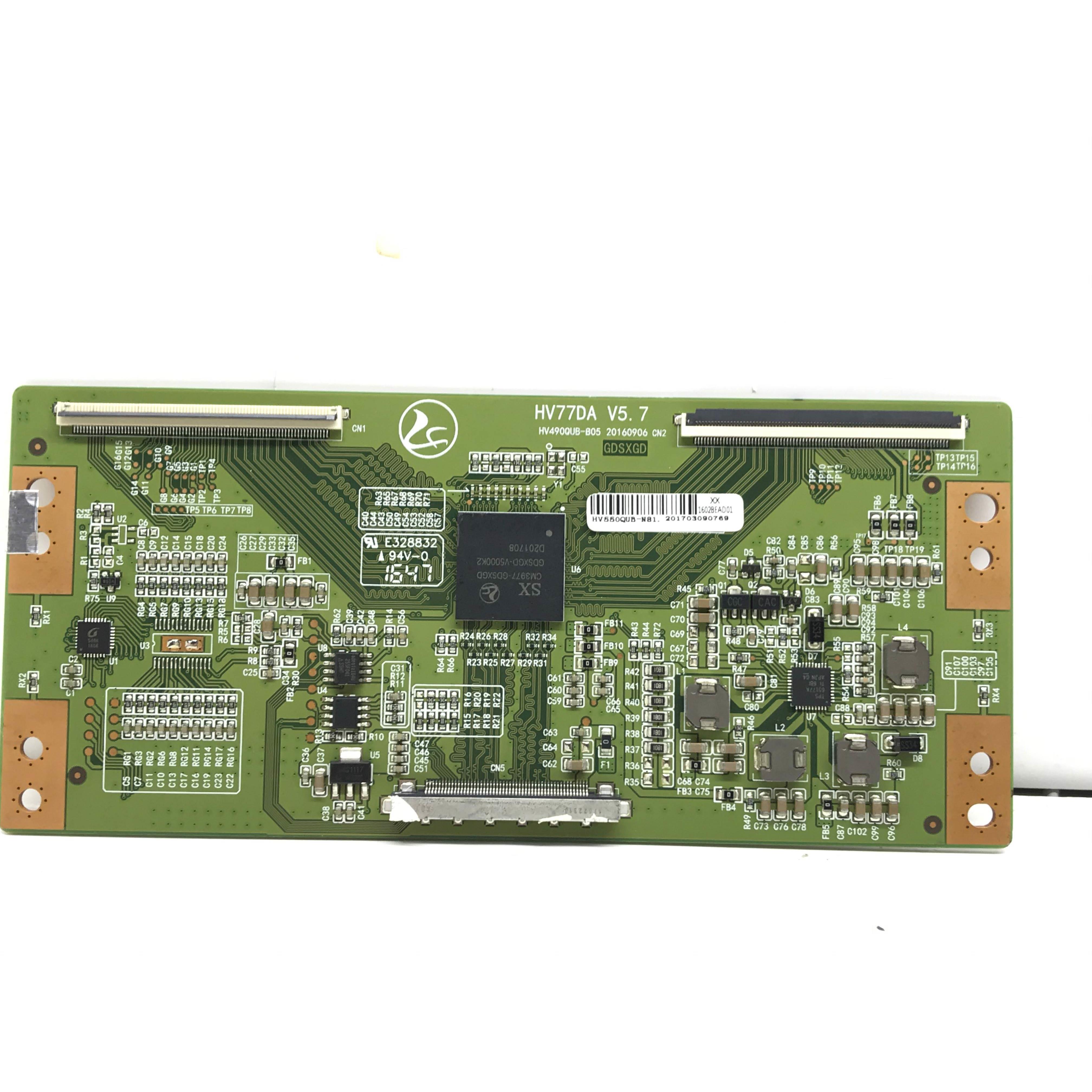 原装逻辑板HV77DA V5.7 白条码HV550QUB－N81 4K转2K 2K 4K议价