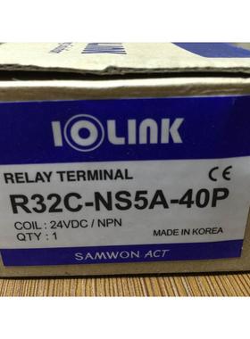 【汇盈传感器】韩国IOLINK端子台R32C-NS5A-40P