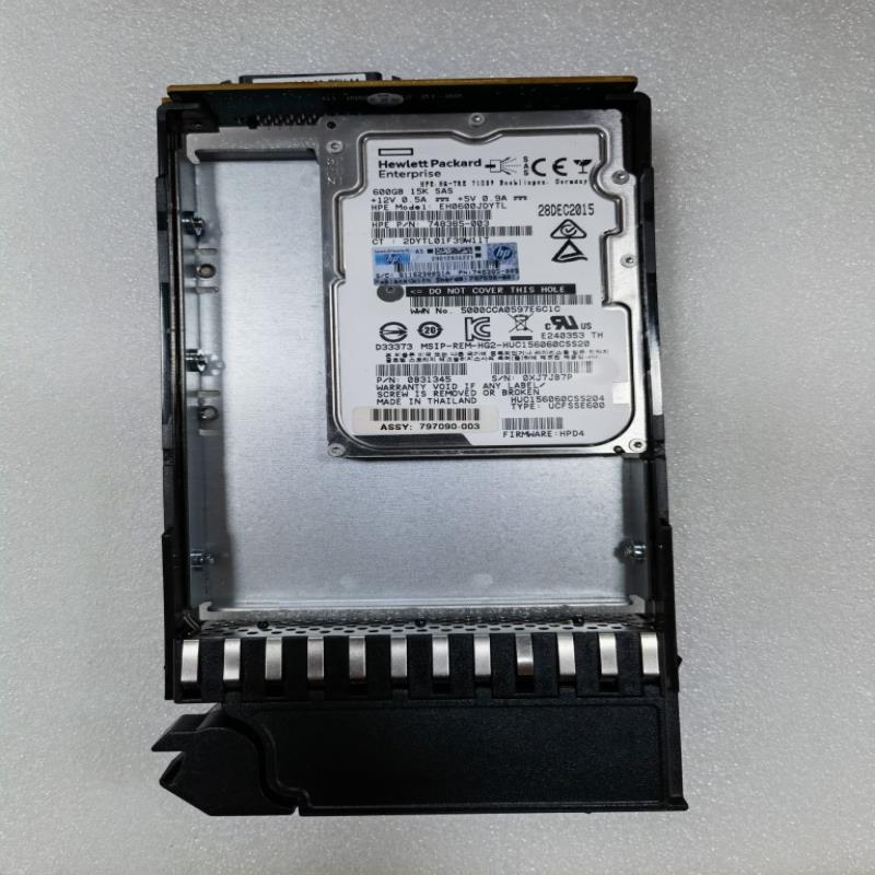 HP J9V70A MSA2000 600G 15K 25转35 787656-001 748385-003