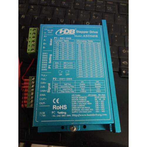 【汇盈传感器】ASD545R ASD545E HDB汉德保两相步进电机驱动器 测