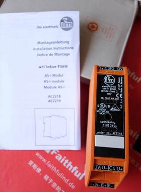 Ifm AC2218 易福门AS-i从站模块 SmartLine25 4AO (C) C IP20