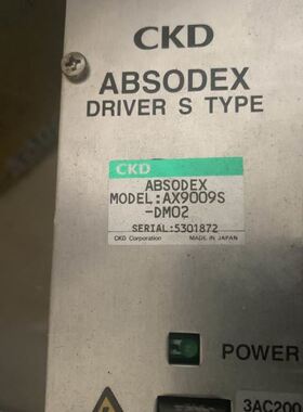CKD原装DD马达AX4009S-DM02 驱动 AX9009S-DM02