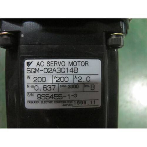 SGM-02A3G14B CP-20A-5-J401A-SP 安川伺服电机带减速机