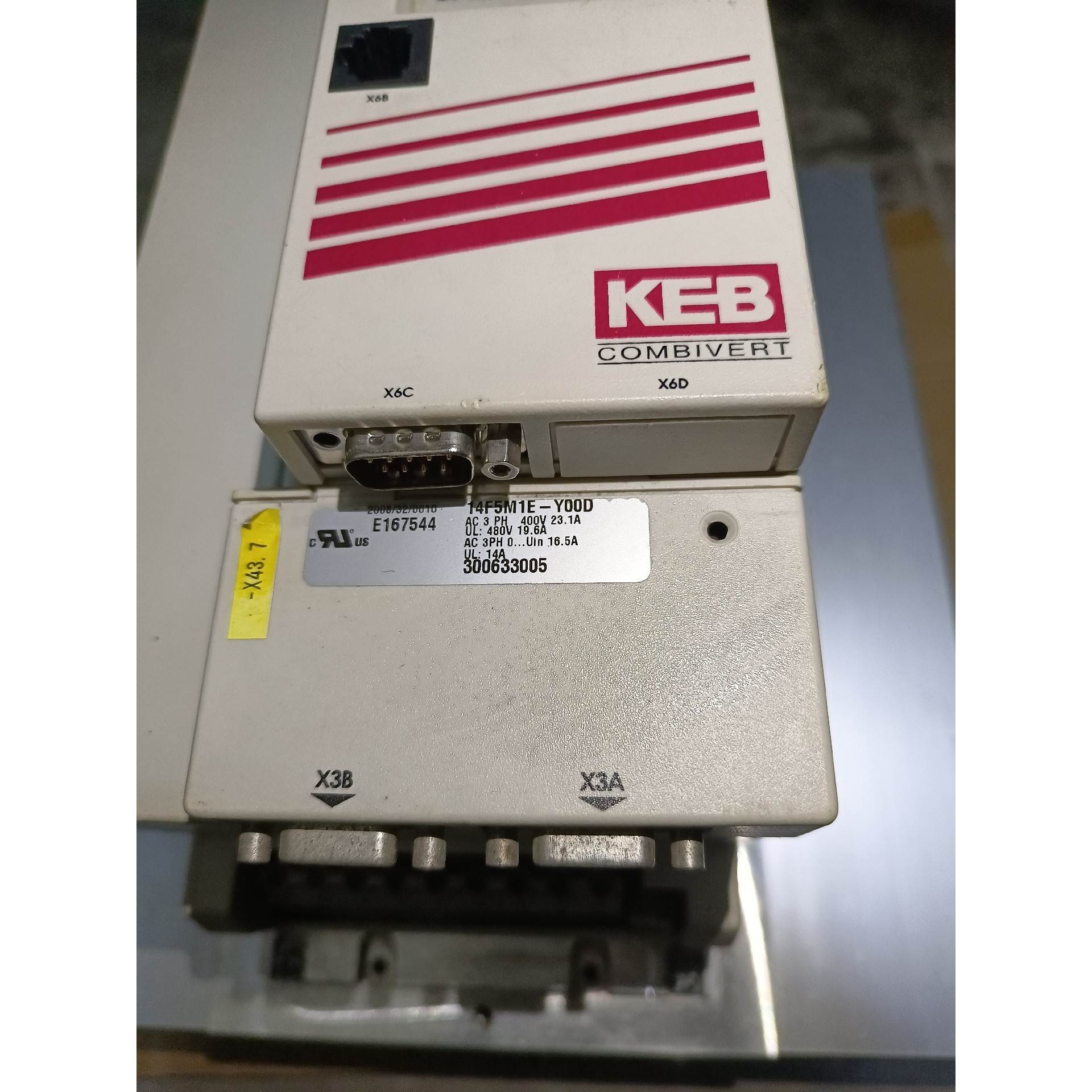 汇盈 传感器科比变频器,科比KEB变桨变频器14F5M1E-Y00D到货