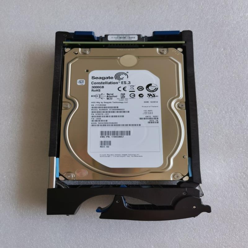 EMC 3TB SAS 硬盘V4-VS07-030 005050744 005050144 ST3000NM0023
