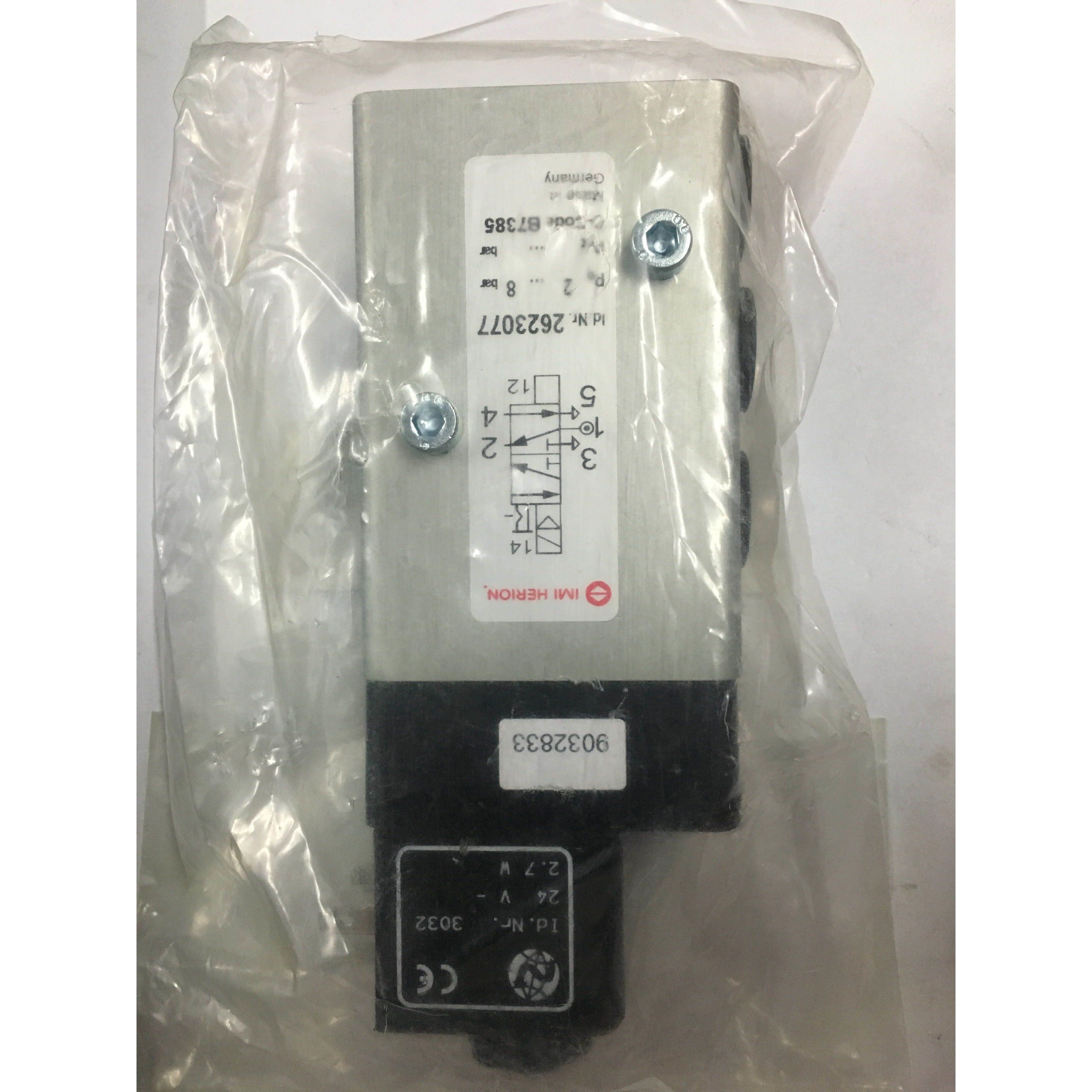 现货诺冠IMI HERION海隆电磁阀2623077全新原装真品当天发货议价