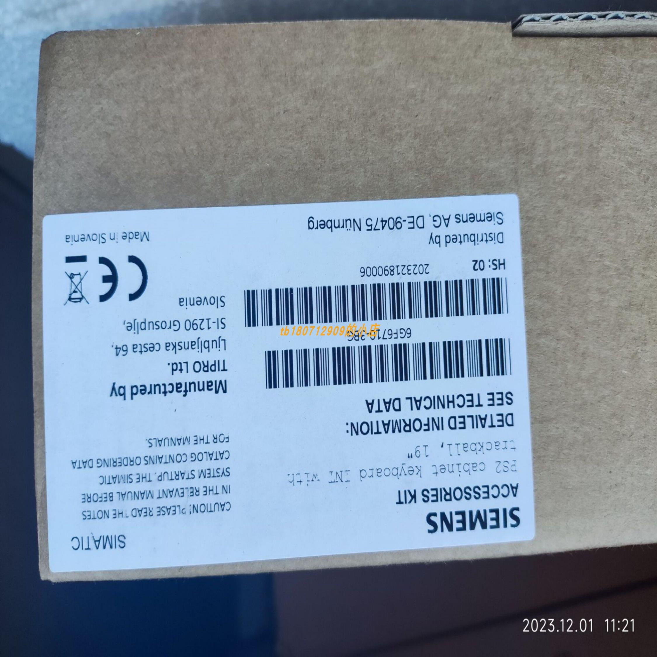 siemens 6GF6710-3BG键盘Proxitron IKL01533GH Nr2319D-20开关