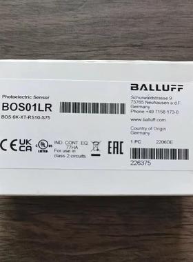 全新原装正品 巴鲁夫 BOS01LR 传感器 BOS 6K-XT-RS10-S75 现货