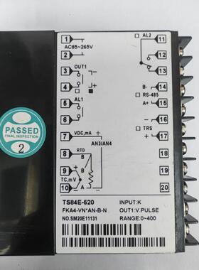 【汇盈传感器】TESHOW TS84E 台松温控器 TS84E-520 FKA4-VN*AN-B
