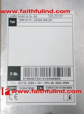 Jumo 00479592 久茂温度控制器 Logoscreen 500 cf 70651