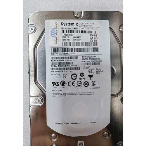 【汇盈传感器】IBM 44W2235 44W2234 44W2238 300G 15K SAS 服务