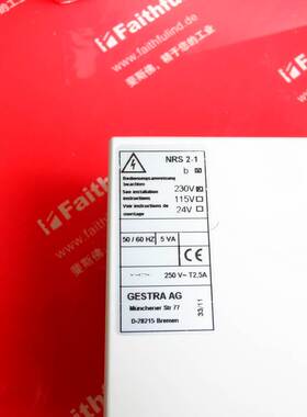 GESTRA NRS 2-1B 杰斯特拉液位控制仪 Flowserve NRS 2-1