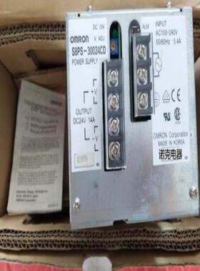 全新原装 S8PS-30024CD 24V 14A 开关电源300W