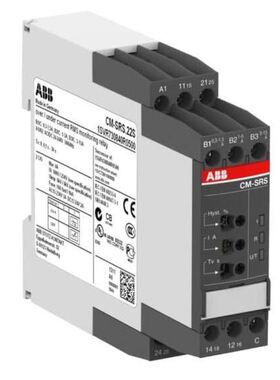 原装ABB单相电流监视器 CM-SRS.21S, 2c/o, 3mA-1A,24-240VAC