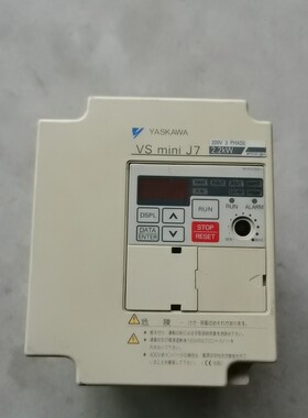 【汇盈传感器】二手拆机安川变频器CIMR-J7AA22P2 2.2kw