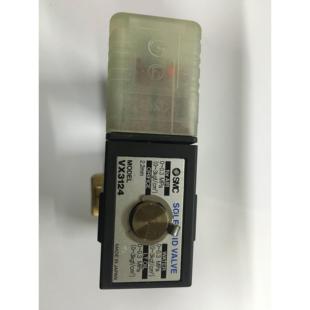 SMC电磁阀常开常闭双用1 VX3124现货VX3114 8接口DC24V全新真品议