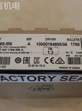 非实 1769-IR6 IR12CompactLogix 6通道RTD/电阻输入模块 1